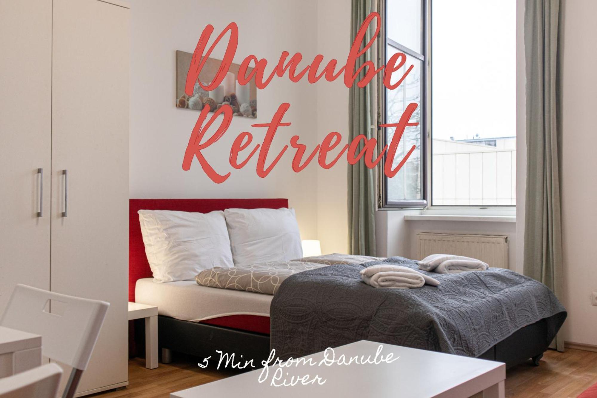 Homelike 2Br Apt. @Millenium Tower/Danube River Vienne Extérieur photo